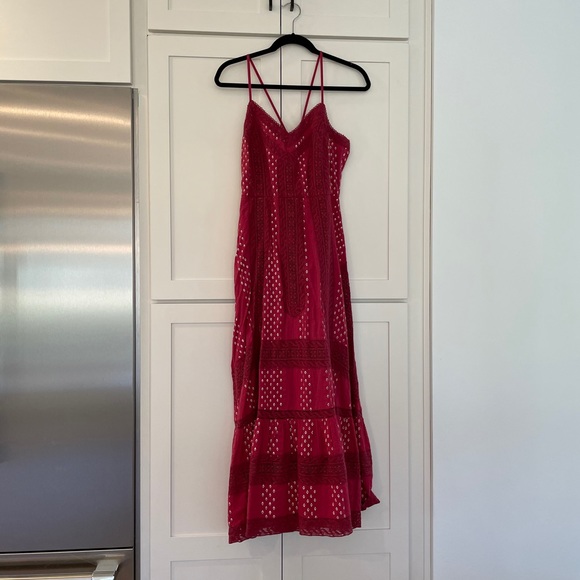 ❤️Love Shack Fancy Red Dress sz2❤️ - Picture 5 of 9